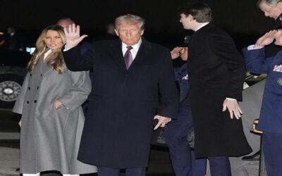 Trump llega a Washington para iniciar con celebraciones que anuncian su regreso a la Casa Blanca