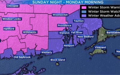 Tormenta invernal a la vista. Condado Providence bajo “advertencia tormenta invernal”