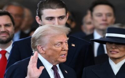 Donald Trump presta juramento como el 47º presidente de EEUU