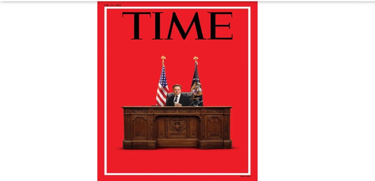 Trump reitera apoyo a Musk tras portada “presidencial” de revista Time