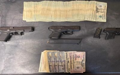 Brigadas HIDTA de la Policía Estatal arresta a 5 individuos e incauta drogas y armas de fuego.