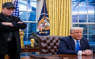 Trump se burla de la prensa y defiende su relación con Elon Musk