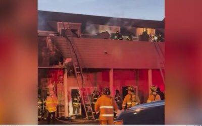 Incendio en Newport deja 5 personas sin hogar.