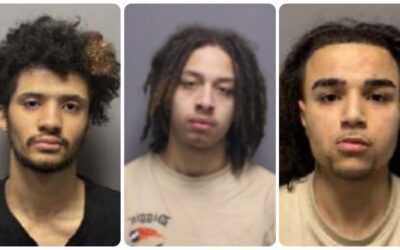 Policía Cranston arresta a 4 muchachos acusados de robo a mano armada.