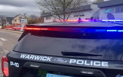 Sospechoso de violencia doméstica en West Warwick capturado en Warwick.