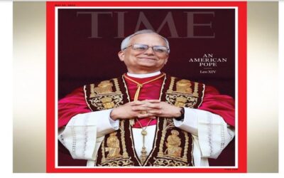 El papa León XIV es portada de la revista Time