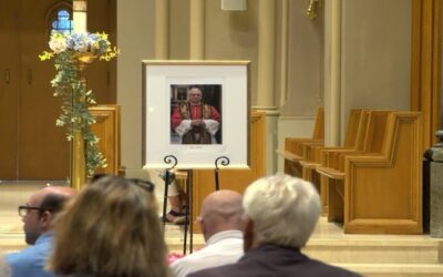 Ofician Misa Acción de Gracias para darle la bienvenida al Papa León XIV en Catedral de San Pedro y San Pablo
