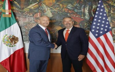 Canciller mexicano y embajador de EEUU sostienen primer encuentro con “diálogo franco”