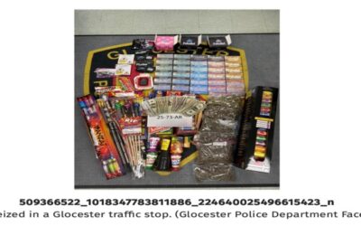Policía Glocester arresta mujer de Pawtucket e incauta: marihuana, hongos alucinógenos, fuegos artificiales ilegales