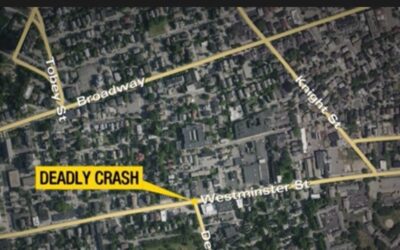 Policía Providence investiga accidente con moto todoterreno que cobró la vida de un hombre.