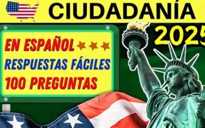 Preguntas de educación cívica del Examen de Naturalización 2025