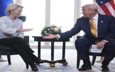 EEUU y la UE establecen arancel del 15% sobre la mayoría de los bienes y evitan guerra comercial