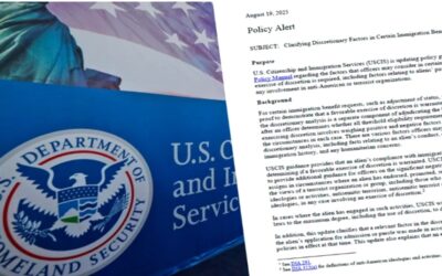 Oficiales de USCIS calificarán a discreción a inmigrantes que consideren “antiamericanos”