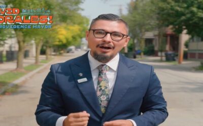 Representante Estatal David Morales anuncia candidatura a la alcaldía de Providence.