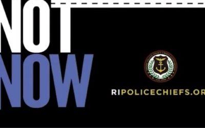 Asociación Jefes de Policía de Rhode Island lanza nueva campaña “Ahora No”.