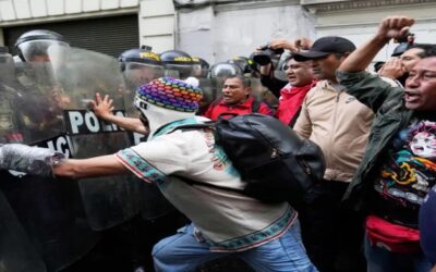 Perú: transportistas protestan en Lima para exigir al gobierno que combata las extorsiones y crimen