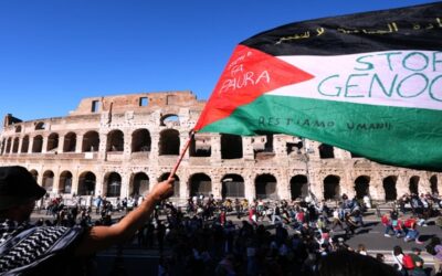 Decenas de miles marchan en Roma, Barcelona y Madrid contra la campaña militar de Israel en Gaza