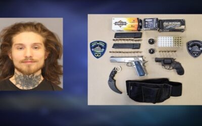 Policía North Providence reporta arresto e incautación de armas de fuego