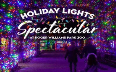Espectáculo de Luces Navideñas en el Zoológico del Parque Roger Williams del 28 noviembre al 4 de enero.