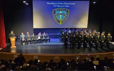 Ceremonia de graduación de 29 nuevos agentes policía de Providence se realizó esta mañana.