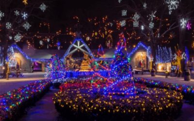 Inicia Festival Luces de Navidad en Santuario Nacional de Nuestra Señora de la Salette