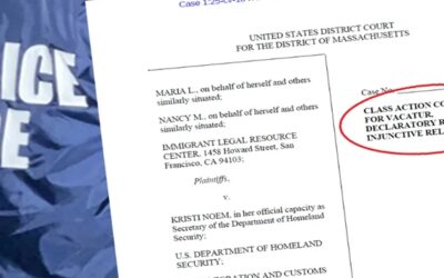 ICE impone hasta $1.8 millones en multas a indocumentados, ellos presentan demanda