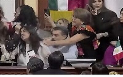 Debate en Congreso de Ciudad de México acaba en pelea y tirones de pelo