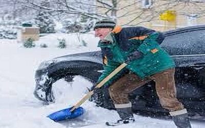 Palear la nieve puede ser peligroso para el corazón