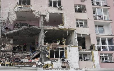 Rusia lanza drones y misiles sobre Kiev que dejan un muerto y varios heridos