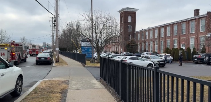 Polvo sospechoso encontrado en la oficina de la Secretaría de Estado de Rhode Island.