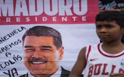 Chavistas se movilizan para exigir a EE.UU. que regrese a Venezuela a Maduro y su esposa
