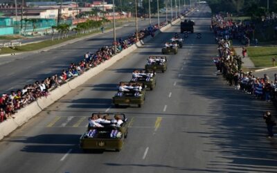 Multitudinario homenaje a 32 militares cubanos muertos en operativo de EEUU en Venezuela