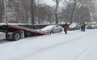 Tormenta deja autos remolcados y multas en Providence.