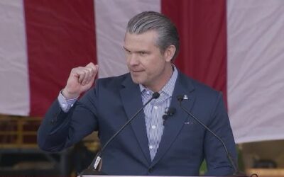 Secretario de Guerra Hegseth llegará a Rhode Island el lunes.