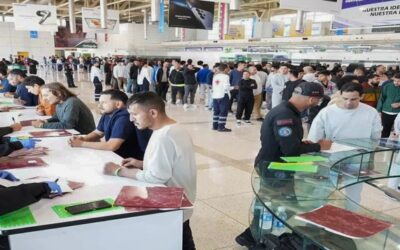 Llega a Venezuela un avión con 110 migrantes repatriados desde Estados Unidos.