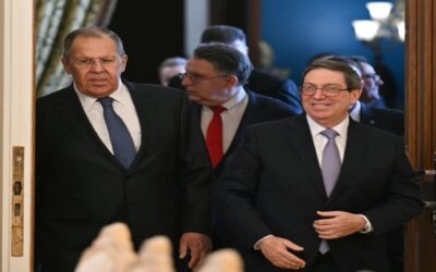 Rusia recibe al canciller de Cuba e insta a Estados Unidos a no bloquear la isla