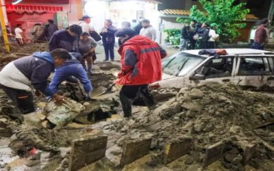 Fuertes lluvias dejan 2 muertos en Perú y policía desaparecido cuando rescataba a un perro