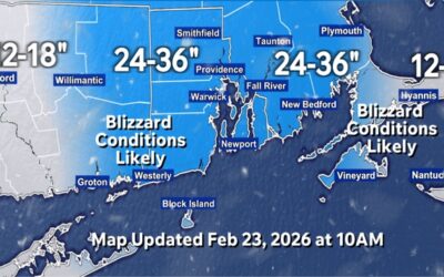 Se espera más acumulación de nieve según mas recientes proyecciones.