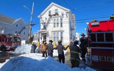 Incendio en Providence deja 14 personas sin hogar.