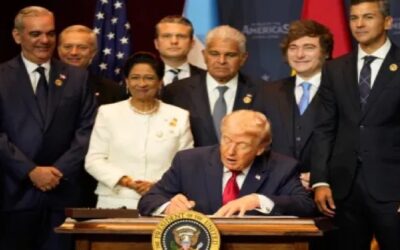 Trump señala en reunión con líderes latinoamericanos que el epicentro de la violencia de los cárteles es México