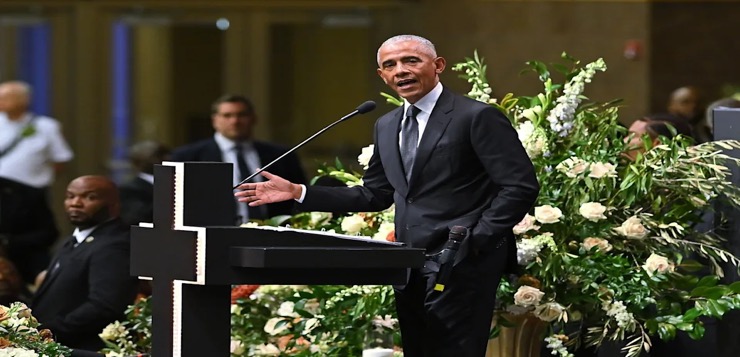 Obama, Biden y Clinton despiden a Jesse Jackson en Chicago: «Nos inspira al cambio».