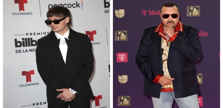 Pepe Aguilar aparece como invitado sorpresa de Peso Pluma y es abucheado por parte del público.