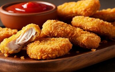 Alertan que nuggets de pollo con forma de dinosaurio podrían contener plomo