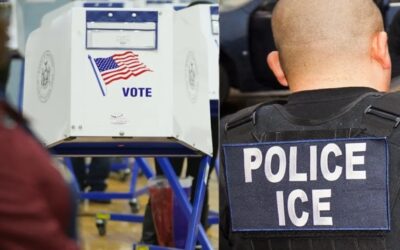 Enviar a los agentes de ICE a los sitios de votación es ilegal
