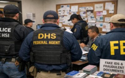 Redadas en Texas por documentos falsos: cómo operan las redes que consiguen empleo con identidades robadas