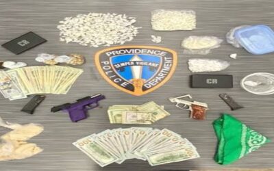 Ocho arrestados, drogas incautadas en operativos policía Providence.