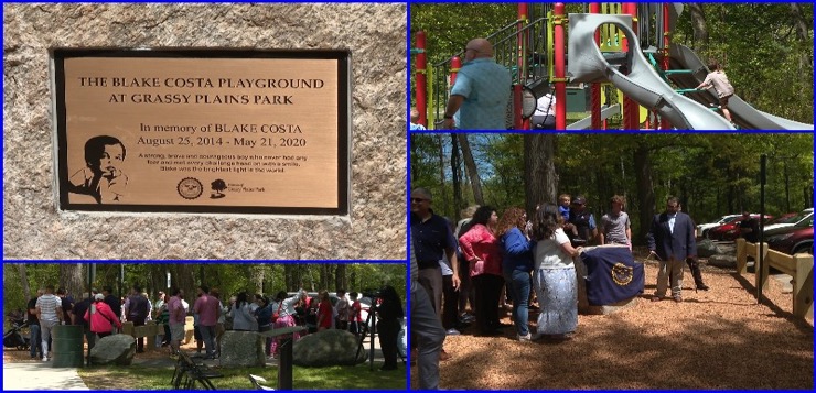 Dedican parque en honor a niño que murió de cáncer cerebral.