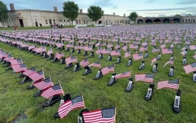 El 10.º Memorial Anual «Boots on the Ground for Heroes» se celebró en el Parque Estatal Fort Adams, en Newport