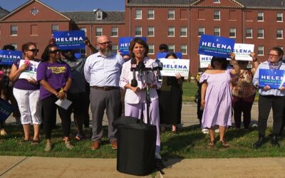 SEIU de Rhode Island le da su respaldo a Helena Foulkes para gobernador.