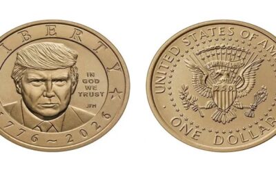 La Casa de la Moneda de EEUU acuñará una moneda de 1 dólar con la imagen de Trump.